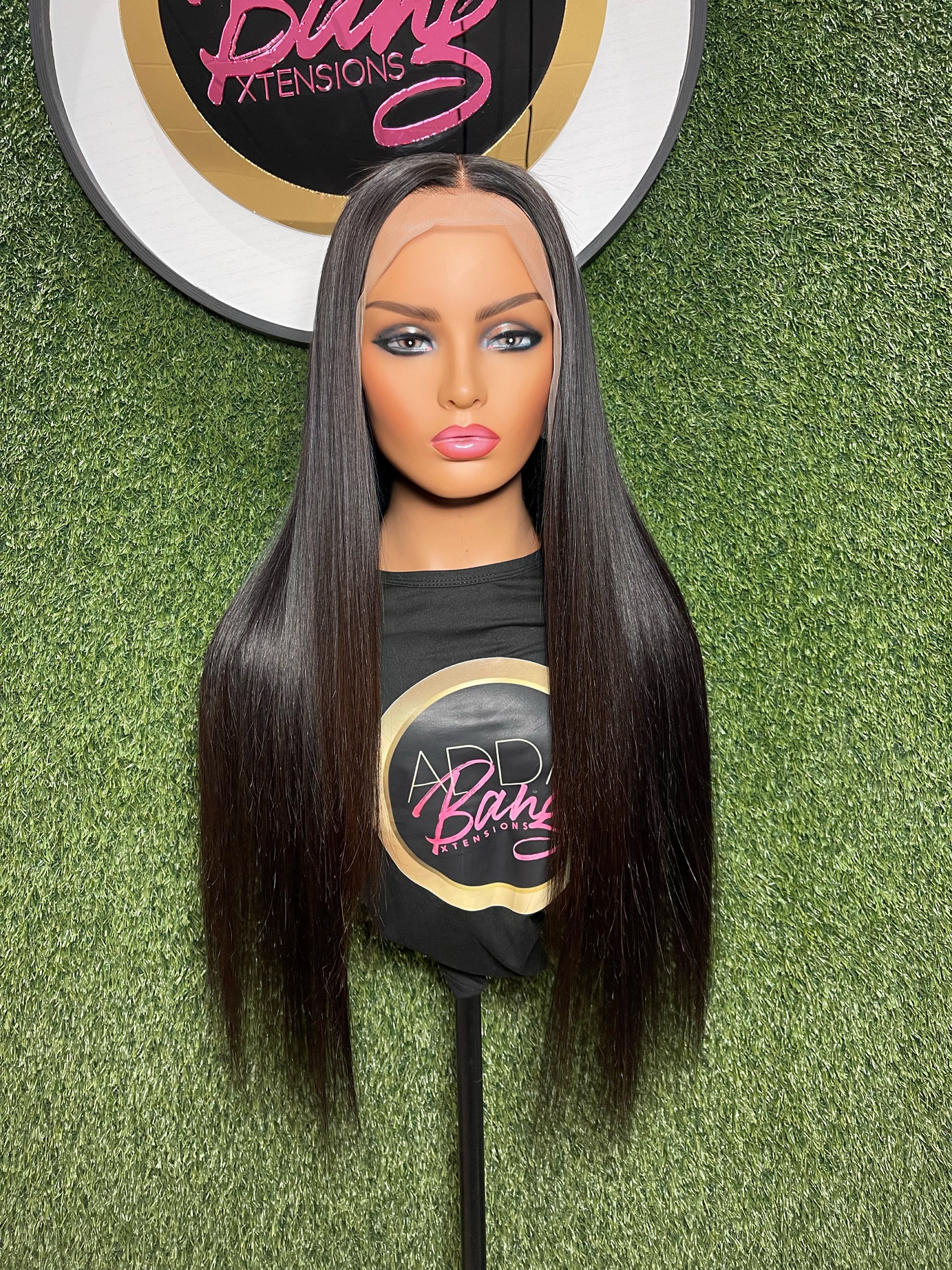 Virgin Brazilian Straight Full Frontal Wigs