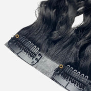 Raw Cambodian Indian Curly Seamless Clip-ins