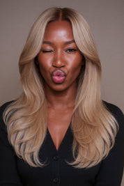 90s Blonde Lace Frontal wig