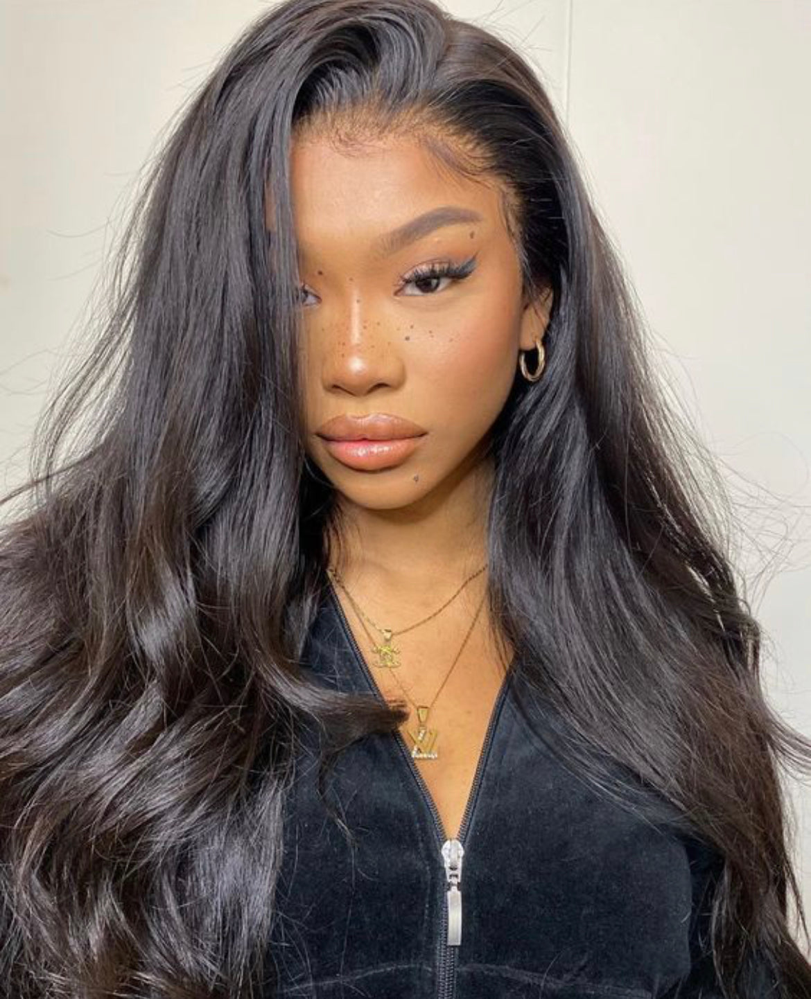 Virgin Brazilian Straight Full Frontal Wigs