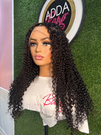 Virgin Brazilian Italian Curly Full Frontal Wigs