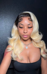 Blonde W/ Natural Root wigs